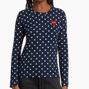 Comme des Garcons PLAY Polka-Dot Shirt Size Medium